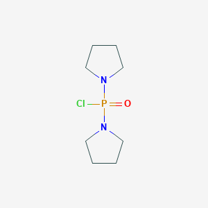 molecular formula C8H16ClN2OP B8663782 Bis-pyrrolidinochlorophosphine oxide CAS No. 51833-50-2