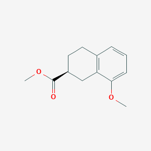 (S)-Methyl 8-methoxy-1,2,3,4-tetrahydronaphthalene-2-carboxylate