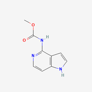 methyl 1H-pyrrolo[3,2-c]pyridin-4-ylcarbamate