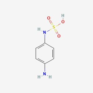 molecular formula C6H8N2O3S B8663862 p-Sulfoaminoaniline CAS No. 63711-67-1