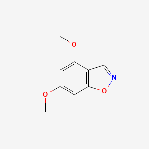 molecular formula C9H9NO3 B8664073 4,6-dimethoxy-1,2-benzoxazole 