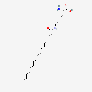 molecular formula C24H48N2O3 B8664258 N6-(1-Oxooctadecyl)-L-lysine CAS No. 52616-32-7