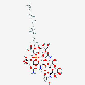 molecular formula C69H107N4O35P (for A) B086643 黄霉素 CAS No. 11015-37-5