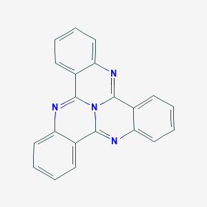 molecular formula C21H12N4 B086645 Tricycloquinazoline CAS No. 195-84-6