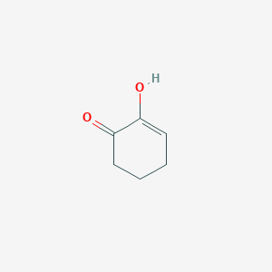 molecular formula C6H8O2 B086646 2-Cyclohexen-1-one, 2-hydroxy- CAS No. 10316-66-2
