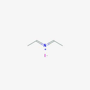 molecular formula C4H8IN B8664687 N,N-dimethylmethylene ammonium iodide 