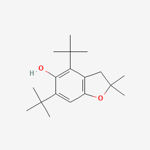 B8664779 4,6-Di-t-butyl-5-hydroxy-2,2-dimethyl-2,3-dihydrobenzofuran CAS No. 157360-02-6