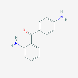 molecular formula C13H12N2O B086652 2,4'-Diaminobenzophenone CAS No. 14963-42-9