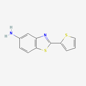 2-(Thiophen-2-yl)-1,3-benzothiazol-5-amine