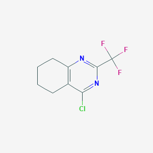 4-Chloro-2-(trifluoromethyl)-5,6,7,8-tetrahydroquinazoline