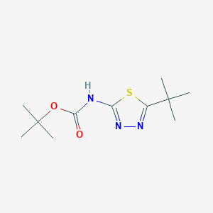 Tert-butyl 5-tert-butyl-1,3,4-thiadiazol-2-ylcarbamate
