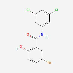 5-bromo-N-(3,5-dichlorophenyl)-2-hydroxybenzamide