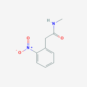 molecular formula C9H10N2O3 B8665372 N-methyl-2-(2-nitrophenyl)acetamide 