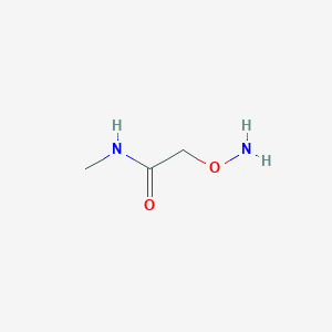 molecular formula C3H8N2O2 B8665477 2-(Aminooxy)-n-methylacetamide 