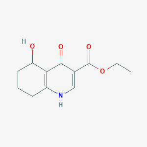 4,5-Dihydroxy-5,6,7,8-tetrahydroquinoline-3-carboxylic Acid Ethyl Ester