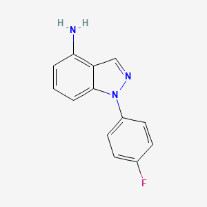 4-Amino-1-(4-fluorophenyl)-1h-indazole