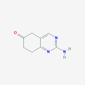 2-Amino-5,6,7,8-tetrahydroquinazolin-6-one