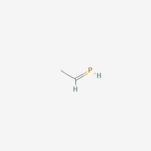 molecular formula C2H5P B008666 1-Phosphapropene CAS No. 107257-40-9