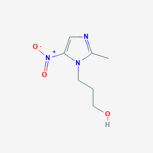 molecular formula C7H11N3O3 B086660 Ternidazole CAS No. 1077-93-6