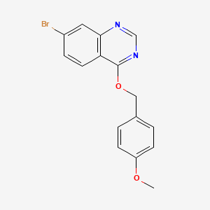 7-Bromo-4-(4-methoxybenzyloxy)quinazoline