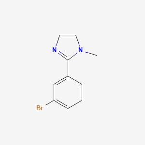 2-(3-Bromophenyl)-1-methyl-1H-imidazole