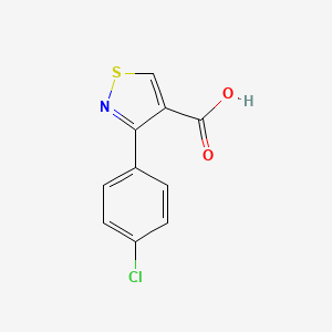 3-(4-Chlorophenyl)isothiazole-4-carboxylic acid