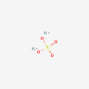 molecular formula SO4(2−)<br>O4S-2 B086663 Sulfate CAS No. 14808-79-8