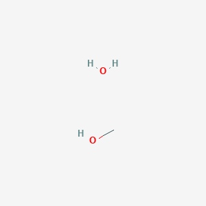 molecular formula CH6O2 B8666384 Water methanol CAS No. 151900-28-6