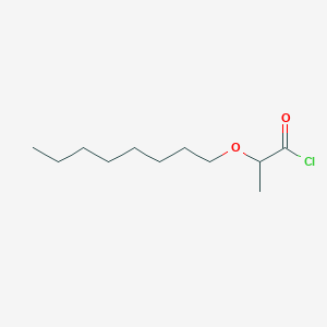 2-(Octyloxy)propanoyl chloride