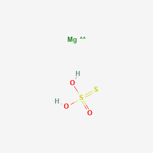 molecular formula H2MgO3S2 B8666407 Thiosulfuric acid magnesium 