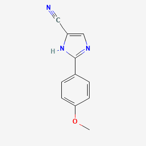 4-Cyano-2-(p-methoxyphenyl)imidazole