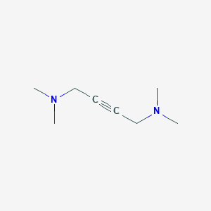 molecular formula C8H16N2 B086665 1,4-Bis(dimethylamino)-2-butyne CAS No. 111-53-5