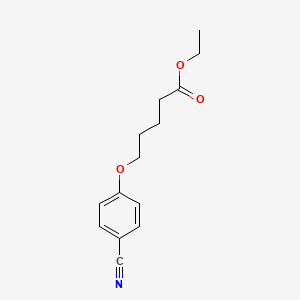 Ethyl 5-(4-cyanophenoxy)pentanoate
