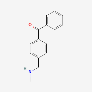 {4-[(Methylamino)methyl]phenyl}(phenyl)methanone
