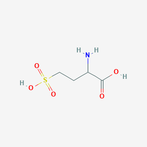molecular formula C4H9NO5S B086667 Homocysteic acid CAS No. 1001-13-4