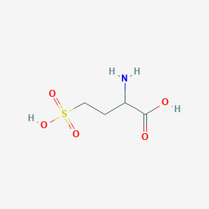 molecular formula C4H9NO5S B086667 DL-Homocysteic acid CAS No. 1001-13-4
