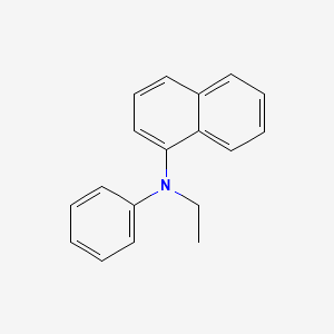 molecular formula C18H17N B8666828 N-Ethyl-N-phenylnaphthalen-1-amine CAS No. 110972-21-9