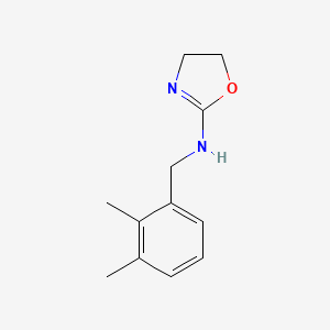 Benzylamine, 2,3-dimethyl-N-(2-oxazolin-2-YL)-