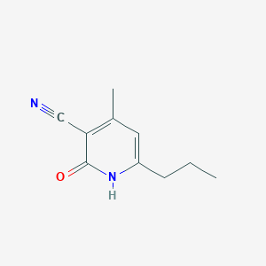 4-Methyl-2-oxo-6-propyl-1,2-dihydro-3-pyridinecarbonitrile