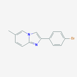 2-(4-Bromophenyl)-6-methylimidazo[1,2-a]pyridine