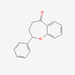 2-Phenyl-2,3,4,5-tetrahydro-1-benzoxepin-5-one