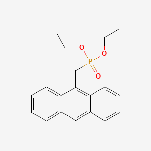molecular formula C19H21O3P B8667024 Diethyl (9-Anthrylmethyl)phosphonate CAS No. 60949-15-7