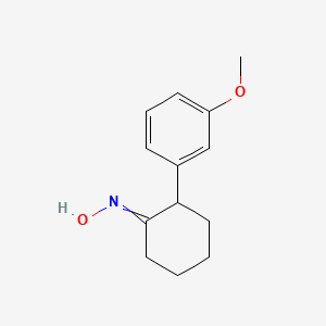 Cyclohexanone, 2-(3-methoxyphenyl)-, oxime