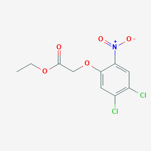 Ethyl 2-[(4,5-dichloro-2-nitrophenyl)oxy]acetate