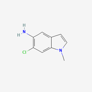 6-chloro-1-methyl-1H-indol-5-amine