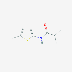 2-Methyl-N-(5-methylthiophen-2-yl)propanamide