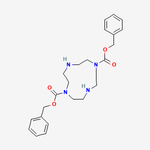 Dibenzyl 1,4,7,10-tetraazacyclododecane-1,7-dicarboxylate