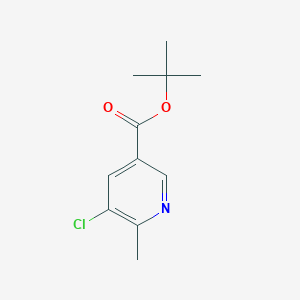 tert-Butyl 5-chloro-6-methylnicotinate
