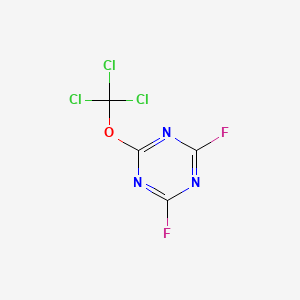 2,4-Difluoro-6-(trichloromethoxy)-1,3,5-triazine