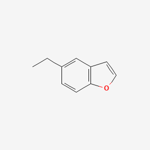 molecular formula C10H10O B8667392 5-Ethylbenzofuran 